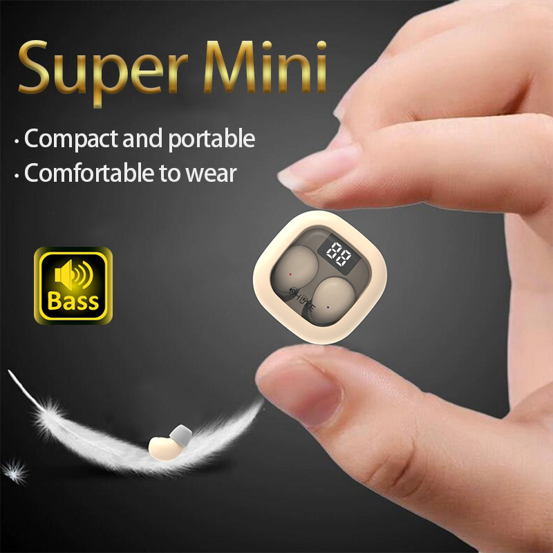 Type C Wired Earphones With Mic - SK Headphone Kecil Headset Bluetooth Nirkabel