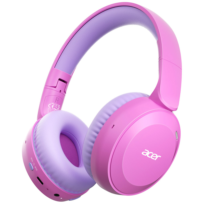 Anc Wireless Over Ear Headphones - Acer OHR668 Headphone Bluetooth 6.0 untuk