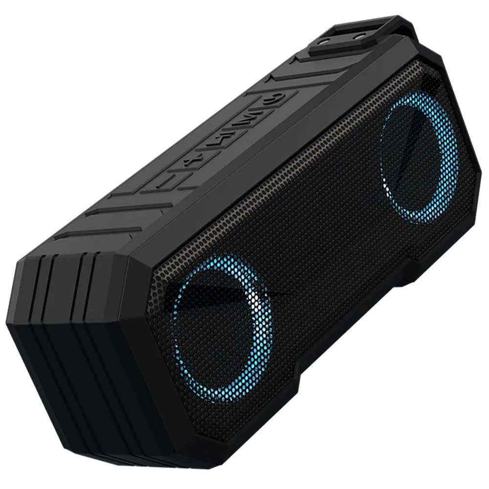 Portable Bluetooth Speaker Waterproof Ipx7 - Speaker Bluetooth Portabel Speaker Lampu Flash