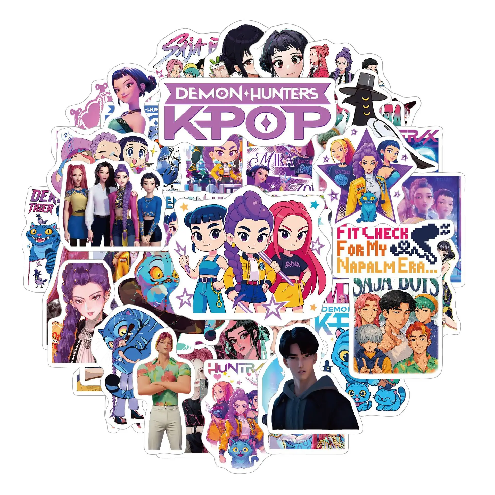 60 buah stiker anime bergambar - Laptops ulasan dan harga