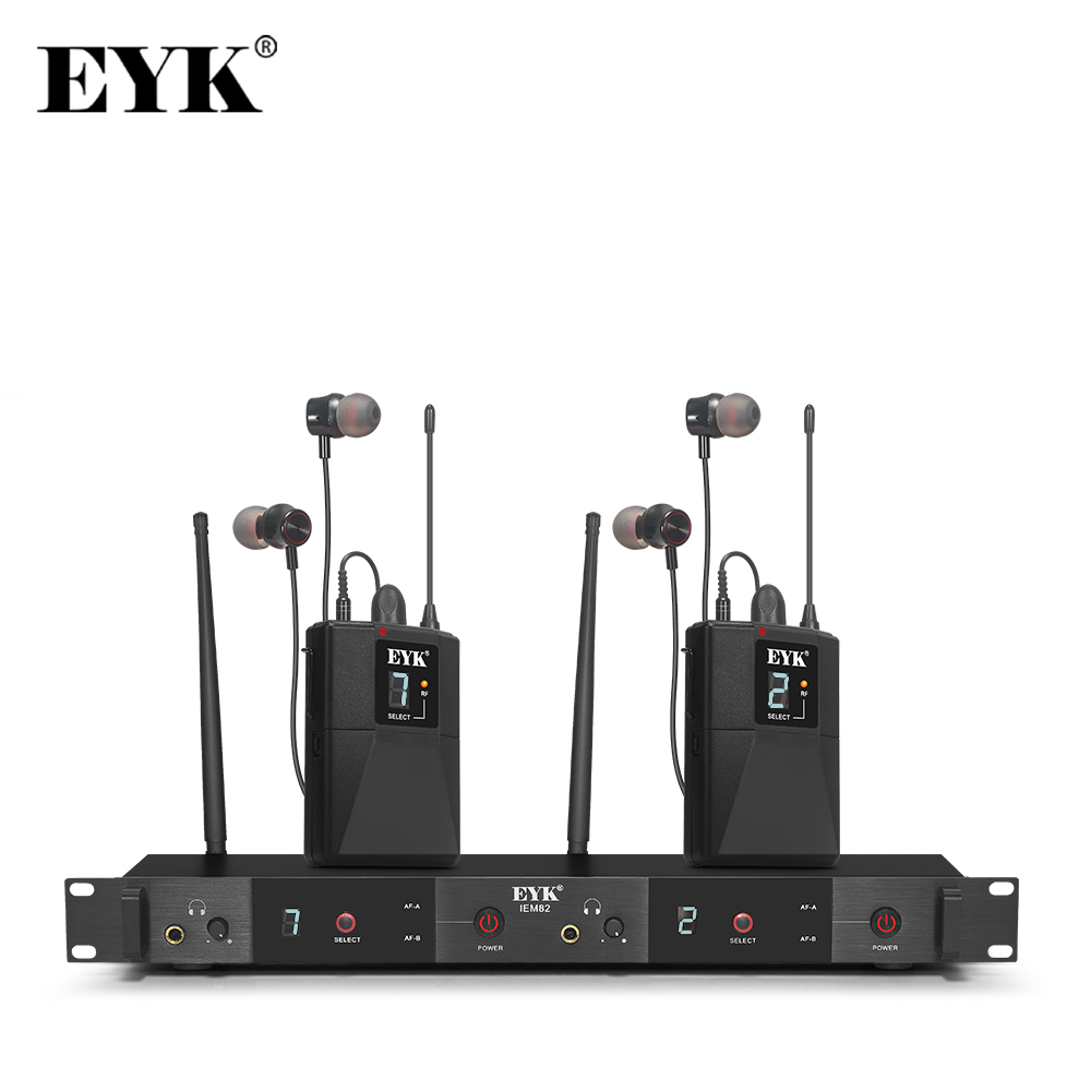 EYK IEM82 UHF Sistem Monitor I - In Ear Monitors For Singers ulasan dan harga