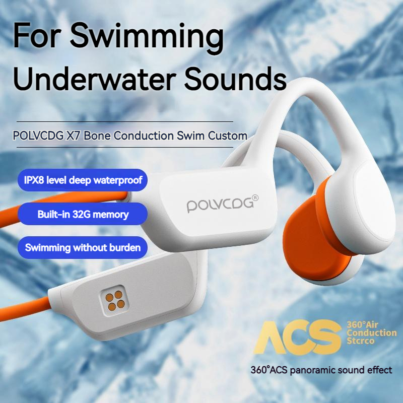 POLVCDG Headset Konduksi Tulan - Bone Conduction Running Headphones ulasan dan harga