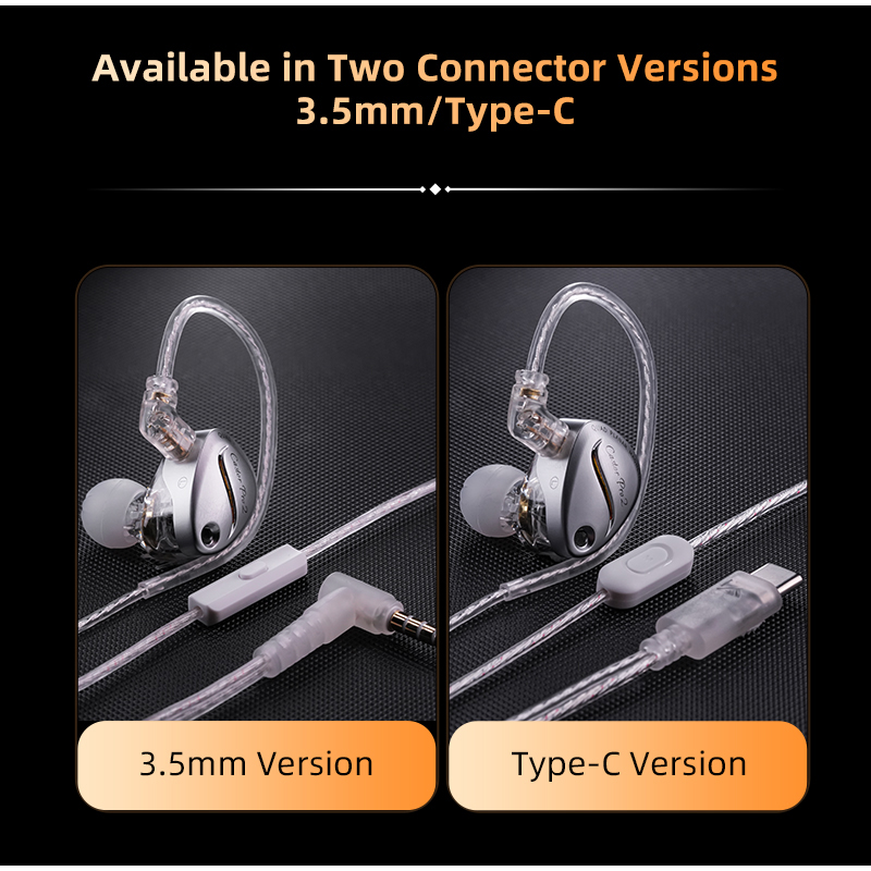 KZ Castor Pro 2, Earphone IEM  - Type C Wired Earphones With Mic ulasan dan harga