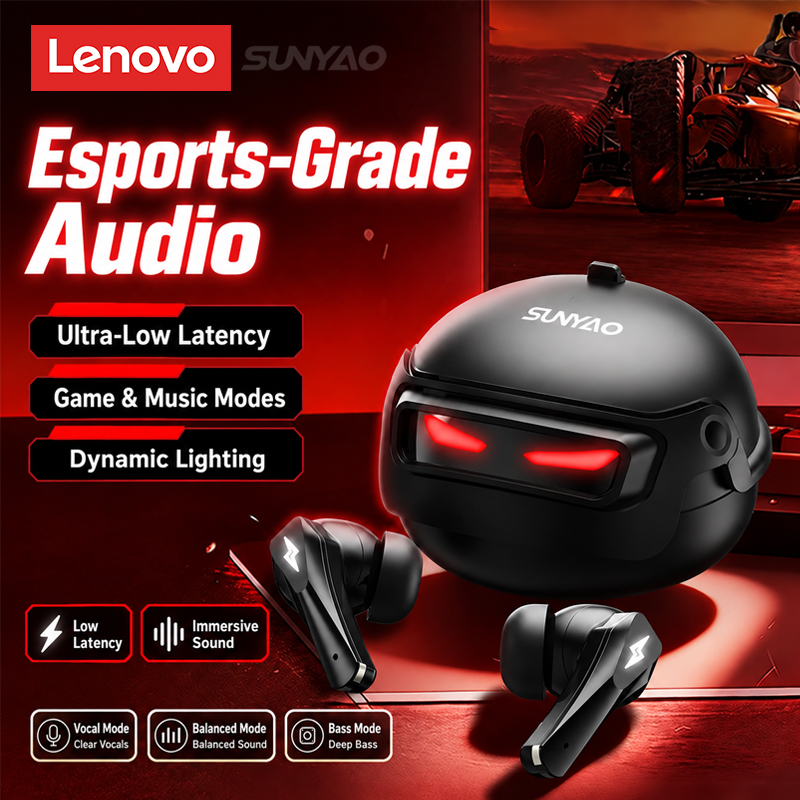 Pilih Headset Gaming Lenovo GT - Type C Wired Earphones With Mic ulasan dan harga